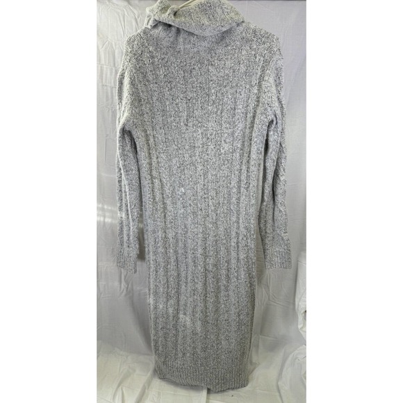 Camber & Grace Turtleneck Sweater Dress Gray SP - Picture 2 of 4